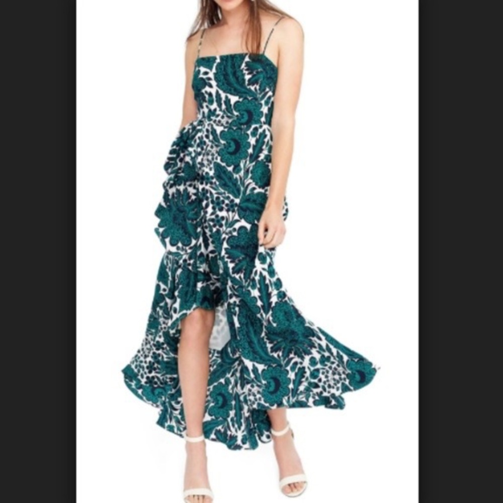 New J.Crew Silk Floral Dress